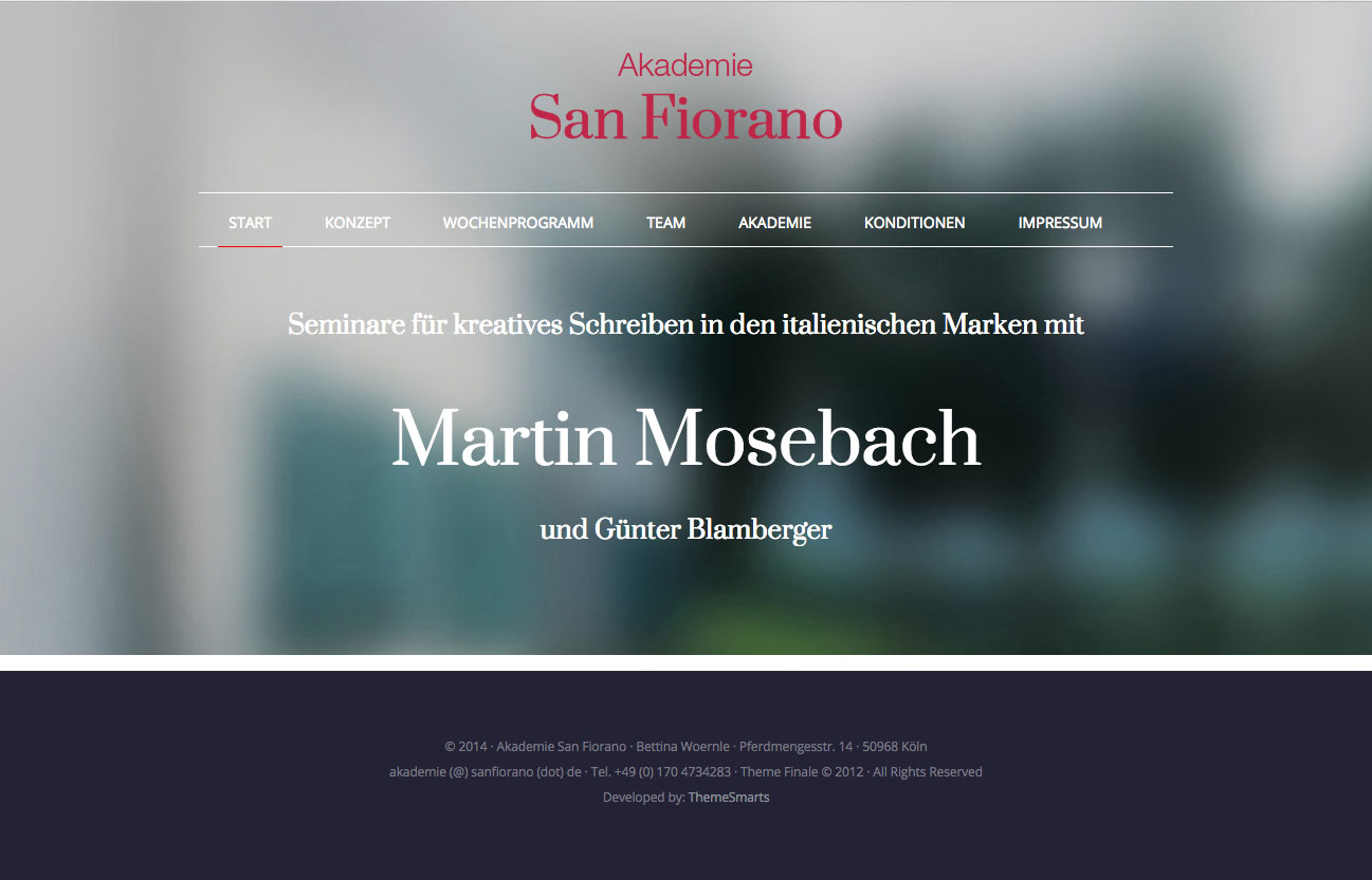 Referenz Webpräsenz