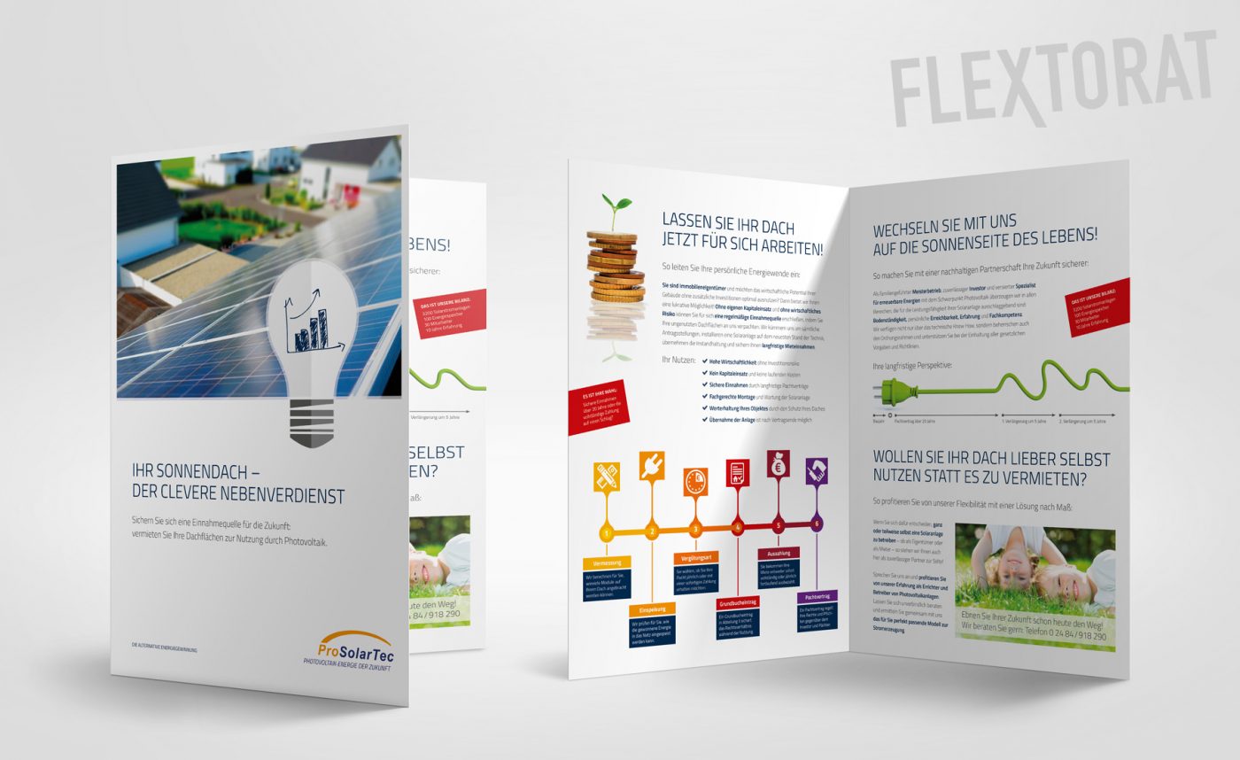 Referenz Printdesign Werbebroschüre