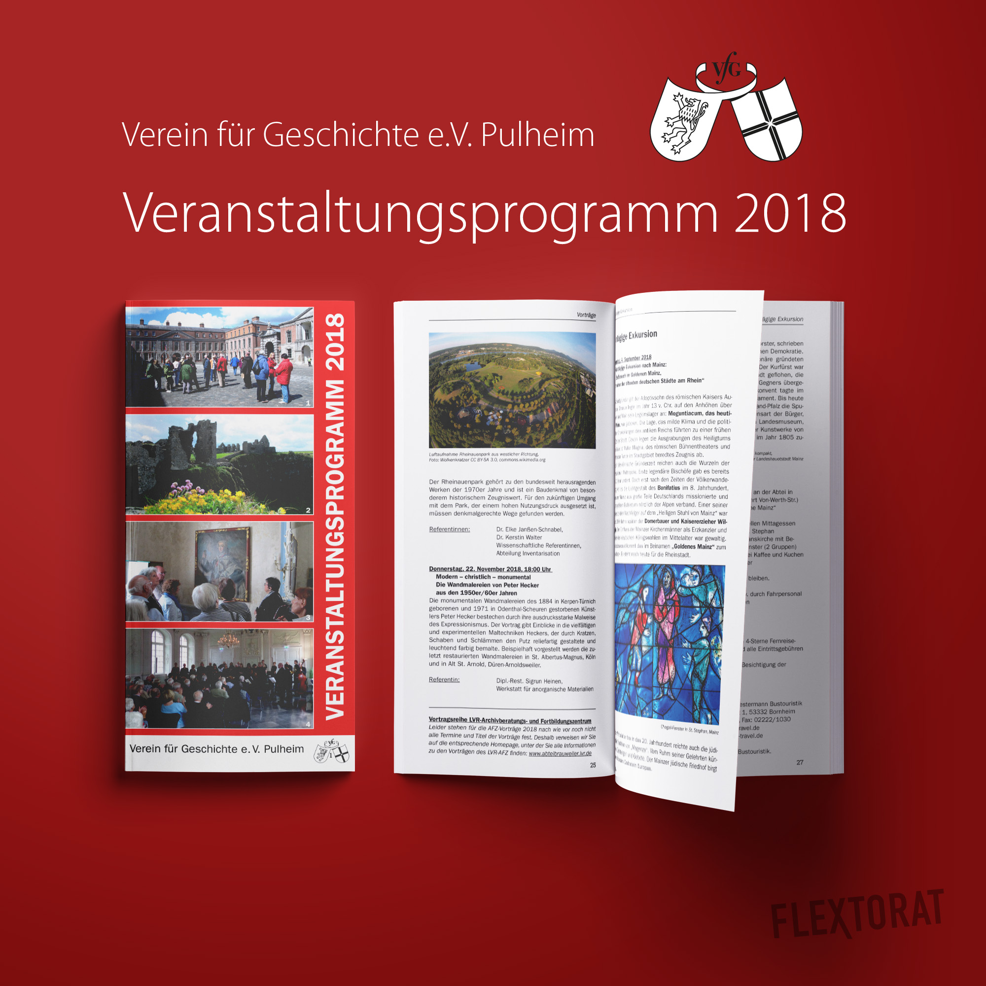 Veranstaltungsheft Geschichtsverein 2018
